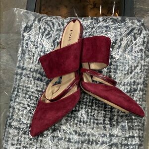 Via Spiga Deep Red Women's Shoes